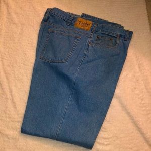 Men's Relaxed Blue Jeans